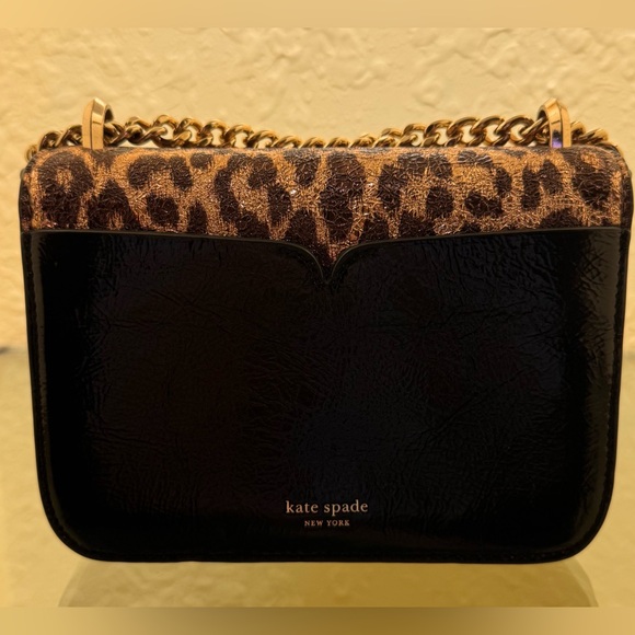 Authentic dark leopard Kate Spade shoulder bag - Picture 2 of 3